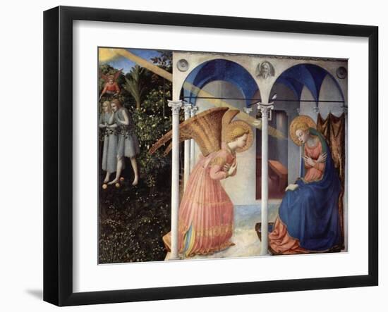 The Annunciation, 1430-1432-Fra Giovanni Angelico da Fiesole-Framed Giclee Print