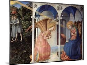 The Annunciation, 1430-1432-Fra Giovanni Angelico da Fiesole-Mounted Giclee Print