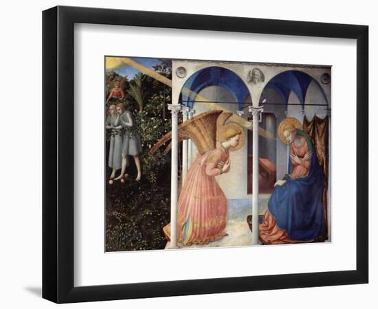 The Annunciation, 1430-1432-Fra Giovanni Angelico da Fiesole-Framed Giclee Print