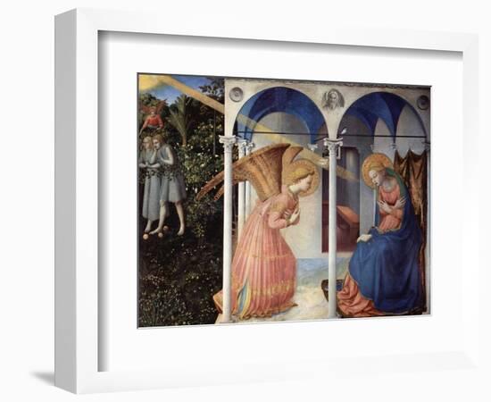 The Annunciation, 1430-1432-Fra Giovanni Angelico da Fiesole-Framed Giclee Print