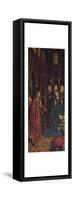 'The Annunciation', 1434-1436-Jan van Eyck-Framed Stretched Canvas