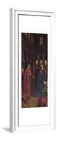 'The Annunciation', 1434-1436-Jan van Eyck-Framed Premium Giclee Print