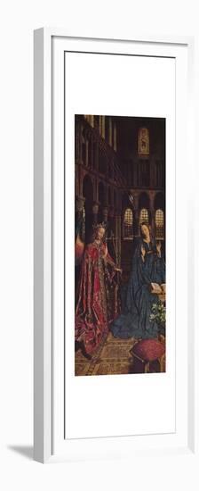 'The Annunciation', 1434-1436-Jan van Eyck-Framed Premium Giclee Print