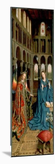 The Annunciation, 1434-1436-Jan van Eyck-Mounted Premium Giclee Print