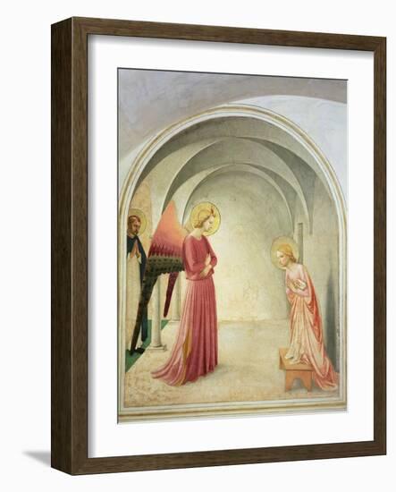 The Annunciation, 1442-Fra Angelico-Framed Giclee Print