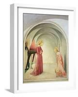 The Annunciation, 1442-Fra Angelico-Framed Giclee Print