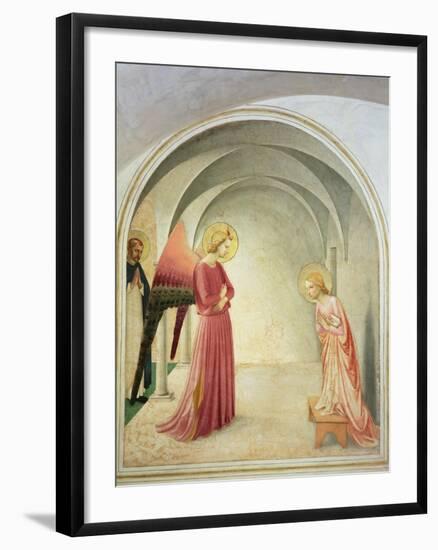 The Annunciation, 1442-Fra Angelico-Framed Giclee Print