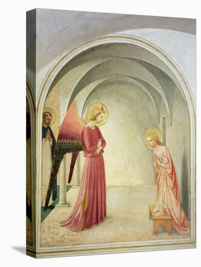 The Annunciation, 1442-Fra Angelico-Stretched Canvas