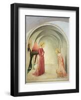 The Annunciation, 1442-Fra Angelico-Framed Premium Giclee Print