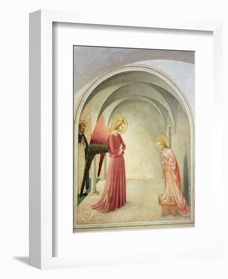 The Annunciation, 1442-Fra Angelico-Framed Premium Giclee Print