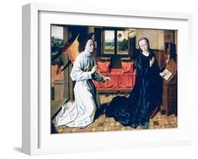The Annunciation, 1465-1470-Dieric Bouts-Framed Giclee Print