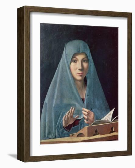 The Annunciation, 1474-75-Antonello da Messina-Framed Giclee Print