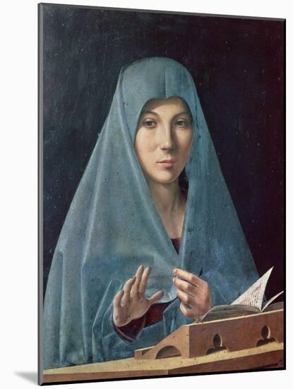 The Annunciation, 1474-75-Antonello da Messina-Mounted Giclee Print