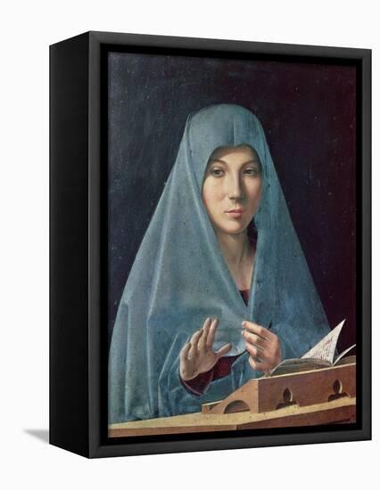 The Annunciation, 1474-75-Antonello da Messina-Framed Stretched Canvas