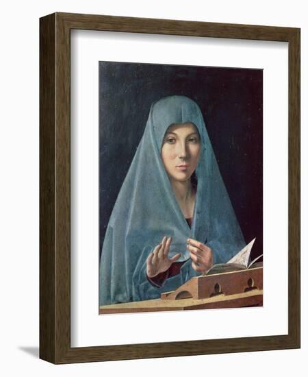 The Annunciation, 1474-75-Antonello da Messina-Framed Giclee Print