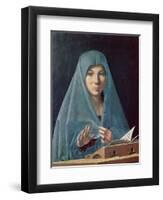 The Annunciation, 1474-75-Antonello da Messina-Framed Giclee Print