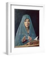 The Annunciation, 1474-75-Antonello da Messina-Framed Giclee Print