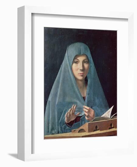 The Annunciation, 1474-75-Antonello da Messina-Framed Giclee Print