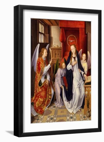 The Annunciation, 1480-89-Hans Memling-Framed Giclee Print