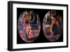 The Annunciation, 1483-1484-Filippino Lippi-Framed Giclee Print