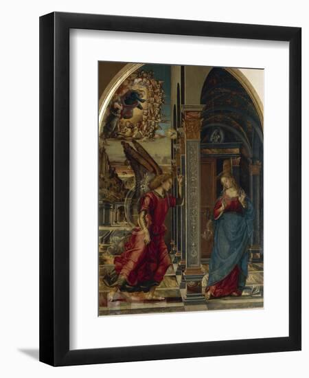 The Annunciation, 1491-Luca Signorelli-Framed Giclee Print