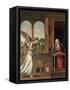 The Annunciation, 1495-Giovanni Battista Cima Da Conegliano-Framed Stretched Canvas