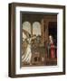 The Annunciation, 1495-Giovanni Battista Cima Da Conegliano-Framed Giclee Print