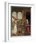 The Annunciation, 1495-Giovanni Battista Cima Da Conegliano-Framed Giclee Print