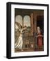 The Annunciation, 1495-Giovanni Battista Cima Da Conegliano-Framed Giclee Print