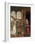 The Annunciation, 1495-Giovanni Battista Cima Da Conegliano-Framed Giclee Print