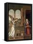 The Annunciation, 1495-Giovanni Battista Cima Da Conegliano-Framed Stretched Canvas