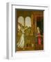 The Annunciation, 1495-Giovanni Battista Cima Da Conegliano-Framed Giclee Print
