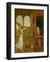 The Annunciation, 1495-Giovanni Battista Cima Da Conegliano-Framed Giclee Print