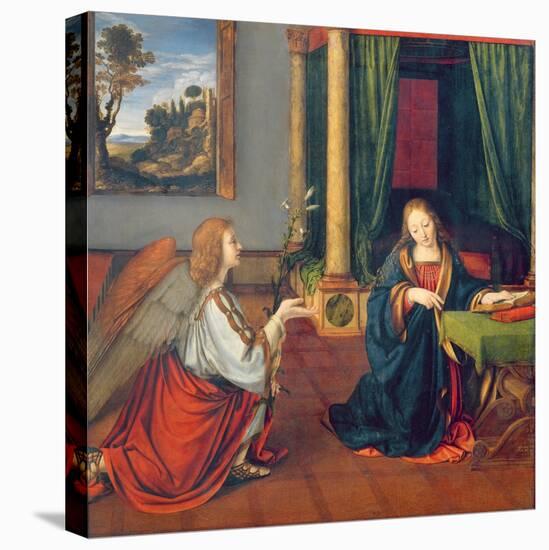 The Annunciation, 1506-Andrea Solario-Stretched Canvas