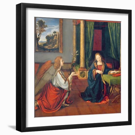 The Annunciation, 1506-Andrea Solario-Framed Giclee Print