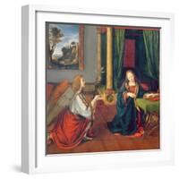 The Annunciation, 1506-Andrea Solario-Framed Giclee Print