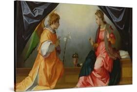 The Annunciation, 1528-Andrea del Sarto-Stretched Canvas