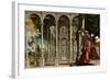 The Annunciation, 1545-50-Paris Bordone-Framed Giclee Print