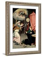 The Annunciation, 1559-Juan Correa de Vivar-Framed Giclee Print