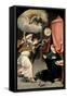 The Annunciation, 1559-Juan Correa de Vivar-Framed Stretched Canvas