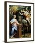 The Annunciation, 1560S-Orazio Samacchini-Framed Giclee Print