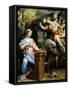 The Annunciation, 1560S-Orazio Samacchini-Framed Stretched Canvas