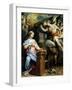 The Annunciation, 1560S-Orazio Samacchini-Framed Giclee Print