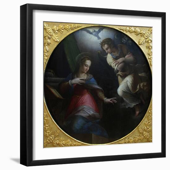 The Annunciation, 1570-1571-Giorgio Vasari-Framed Giclee Print