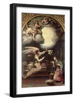 The Annunciation, 1579-Alessandro Allori-Framed Giclee Print