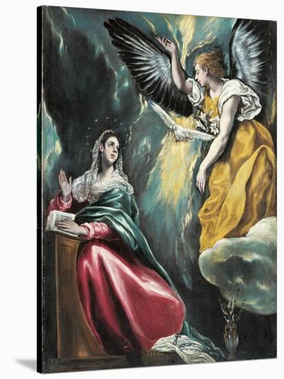 The Annunciation, 1595-1600-El Greco-Stretched Canvas