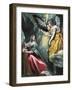 The Annunciation, 1595-1600-El Greco-Framed Giclee Print