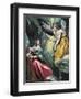 The Annunciation, 1595-1600-El Greco-Framed Giclee Print