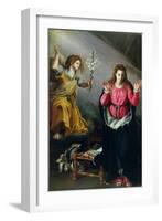 The Annunciation, 1603-Alessandro Allori-Framed Giclee Print