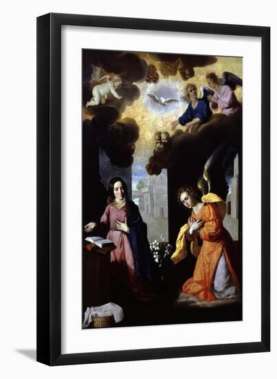 The Annunciation, 1638-39-Francisco de Zurbarán-Framed Giclee Print